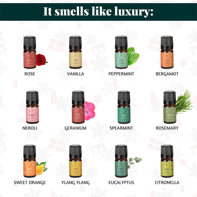 24 Day Essential Oil Advent Calendar FLKEO5GB24