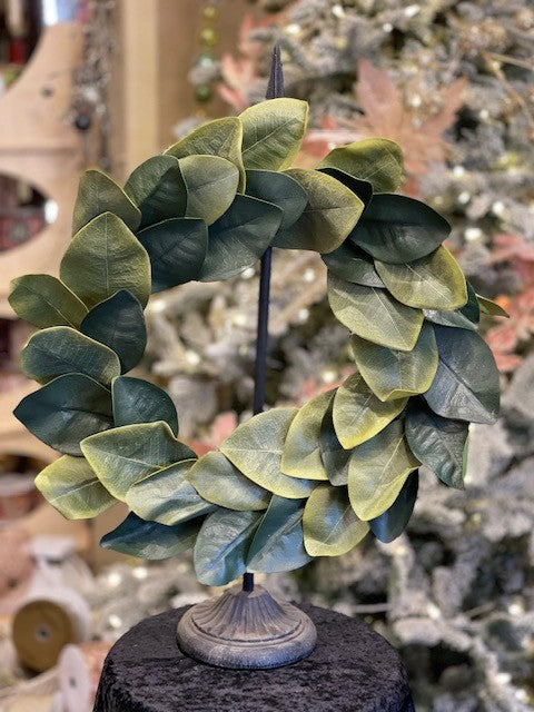 50CM MAGNOLIA LEAVES WREATH 