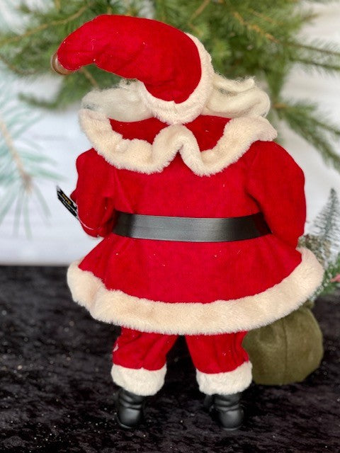 VINTAGE SANTA WITH GIFT BAG X1368