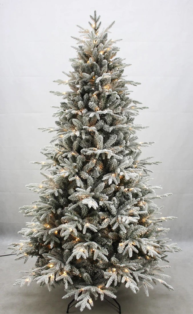 SNOWSTORM LED MIXED SPRUCE 222.5 CM CHRISTMAS TREE X1931 (PICK UP IN STORE ONLY)