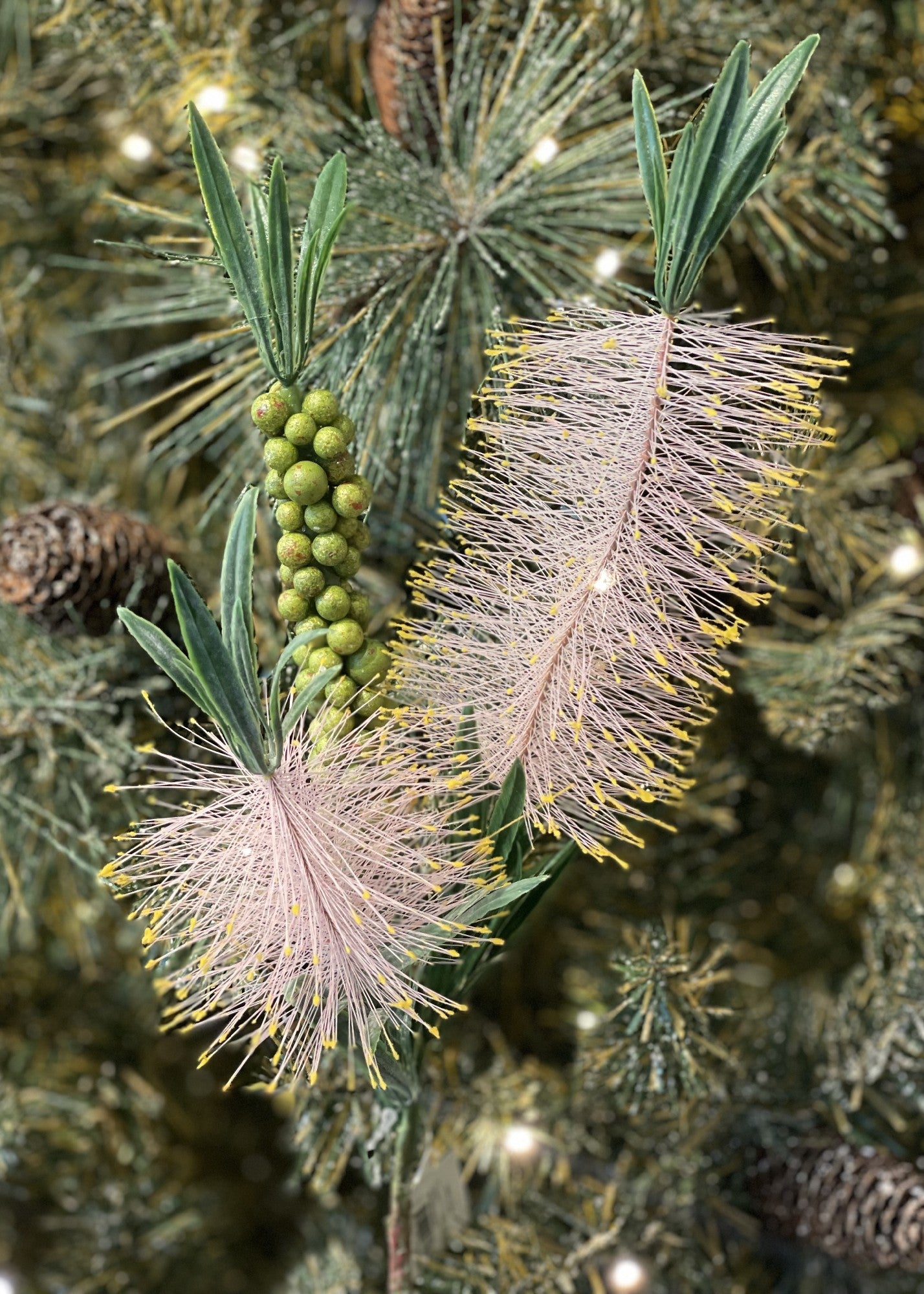 PINK BOTTLE BRUSH 47CM 5427PK