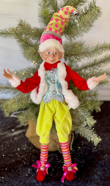 MERRY & BRIGHT ELF 40CM X2451