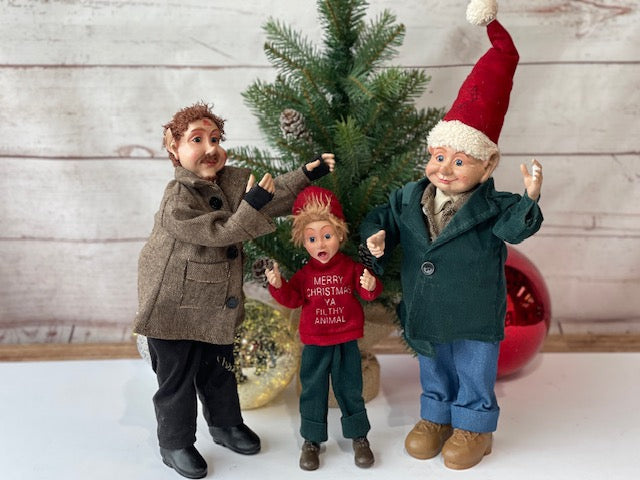 HOME ALONE ELVES SET OF 3 ELVES X2458