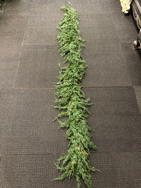 CYPRESS REAL TOUCH 6FT GARLAND X3466