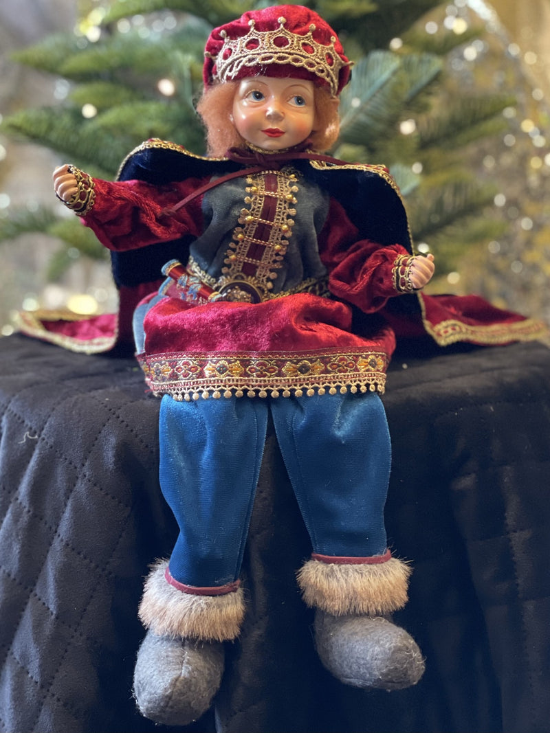 PRISSYTHE REGAL ELF BURG/BLUE 36CM X3779