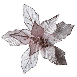 CLIP ON POINSETTIA PINK MUSK GLITTER XDPRSPU