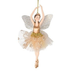 GOLD FAIRY HANDS UP HANGING ORNAMENT XFLBHUP