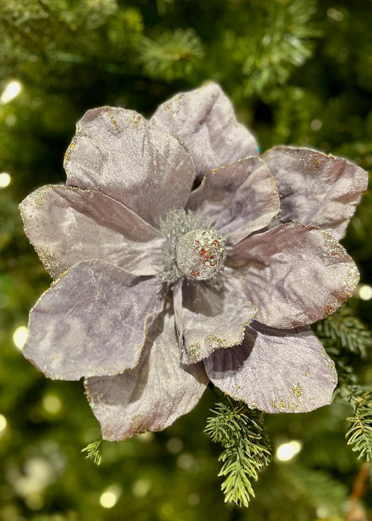 CLIP ON VELVET MAGNOLIA LILAC XFVIVML
