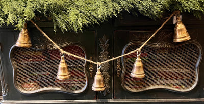 ROPE METAL COPPER 5 BELL GARLAND XVNBCO5