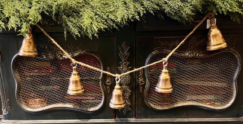 ROPE METAL COPPER 5 BELL GARLAND XVNBCO5
