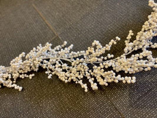 PEARL WHITE BERRY GARLAND XDDPLBG