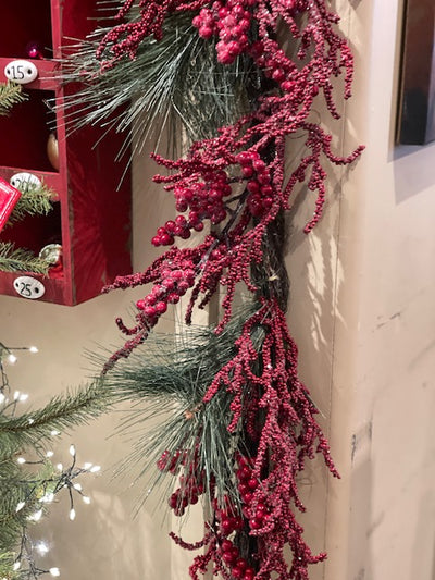 SPRUCE WITH BERRY 6FT GARLAND XDDRGRG