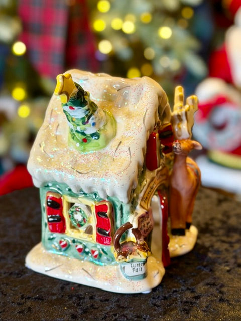 BLUE SKY CERAMICS - REINDEER COTTAGE