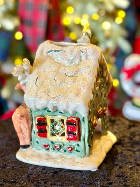 BLUE SKY CERAMICS - REINDEER COTTAGE