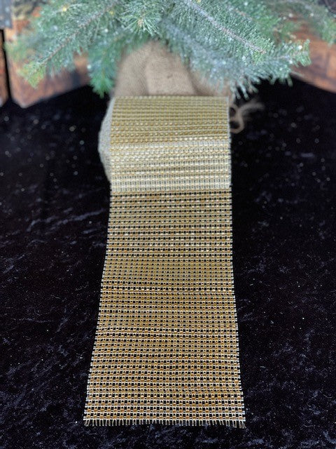 DIAMENTE GOLD MESH ROLL 11.5CM X 9 METRE 13914GO