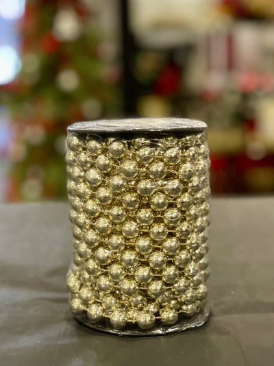 CHAMPAGNE BEADED ROLL 6M 33001217CHP