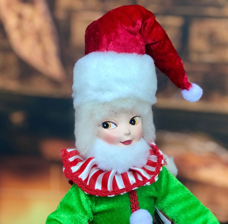 LUCINDA ELDIN CANDY THE SMALL PEPPERMINT ELF