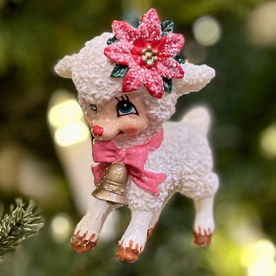 MEMORY LANE LAMB HANGING ORNAMENT SHD1012