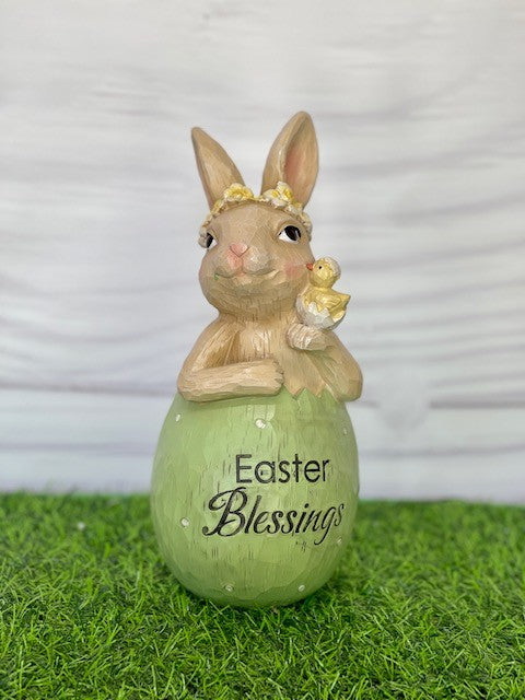 EASTER BLESSING BUNNY IN EGG EA07700