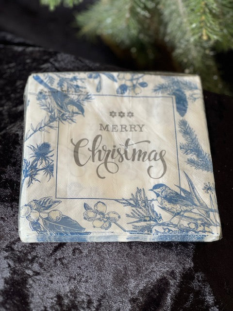 CHRISTMAS CHINOSIERE NAPKIN PACK OF 20 X357248