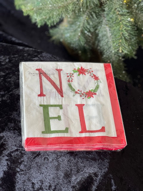 NOEL NAPKINS PACK OF 20 X357293