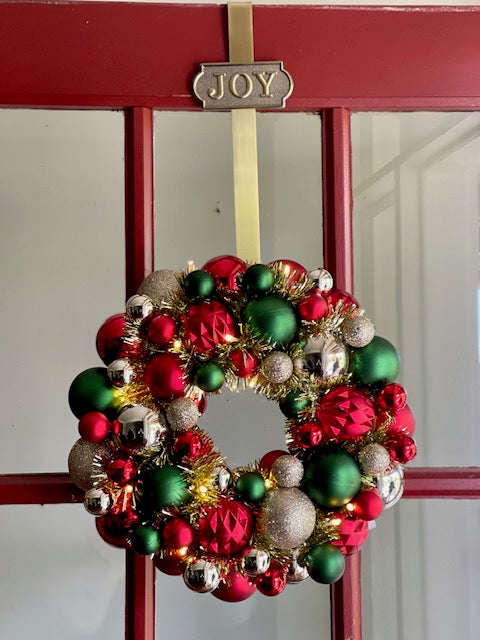 JOY WREATH HANGER X361474