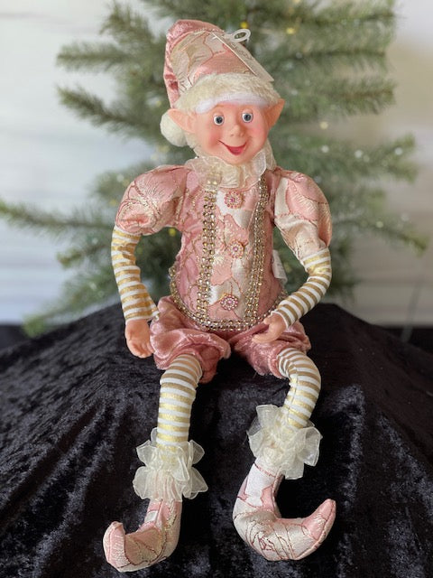 PERCIVAL THE PINK CHRISTMAS ELF X361955