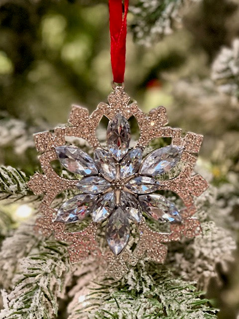 CRYSTAL STAR TREE ORNAMENT X434611
