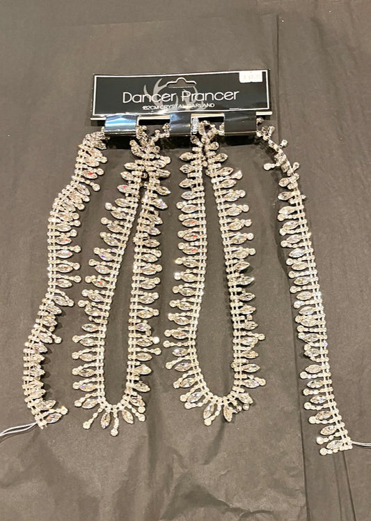 182CM CLEAR CRYSTAL GARLAND X445525
