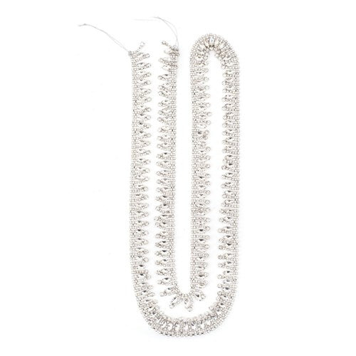 182CM CLEAR CRYSTAL GARLAND X445525