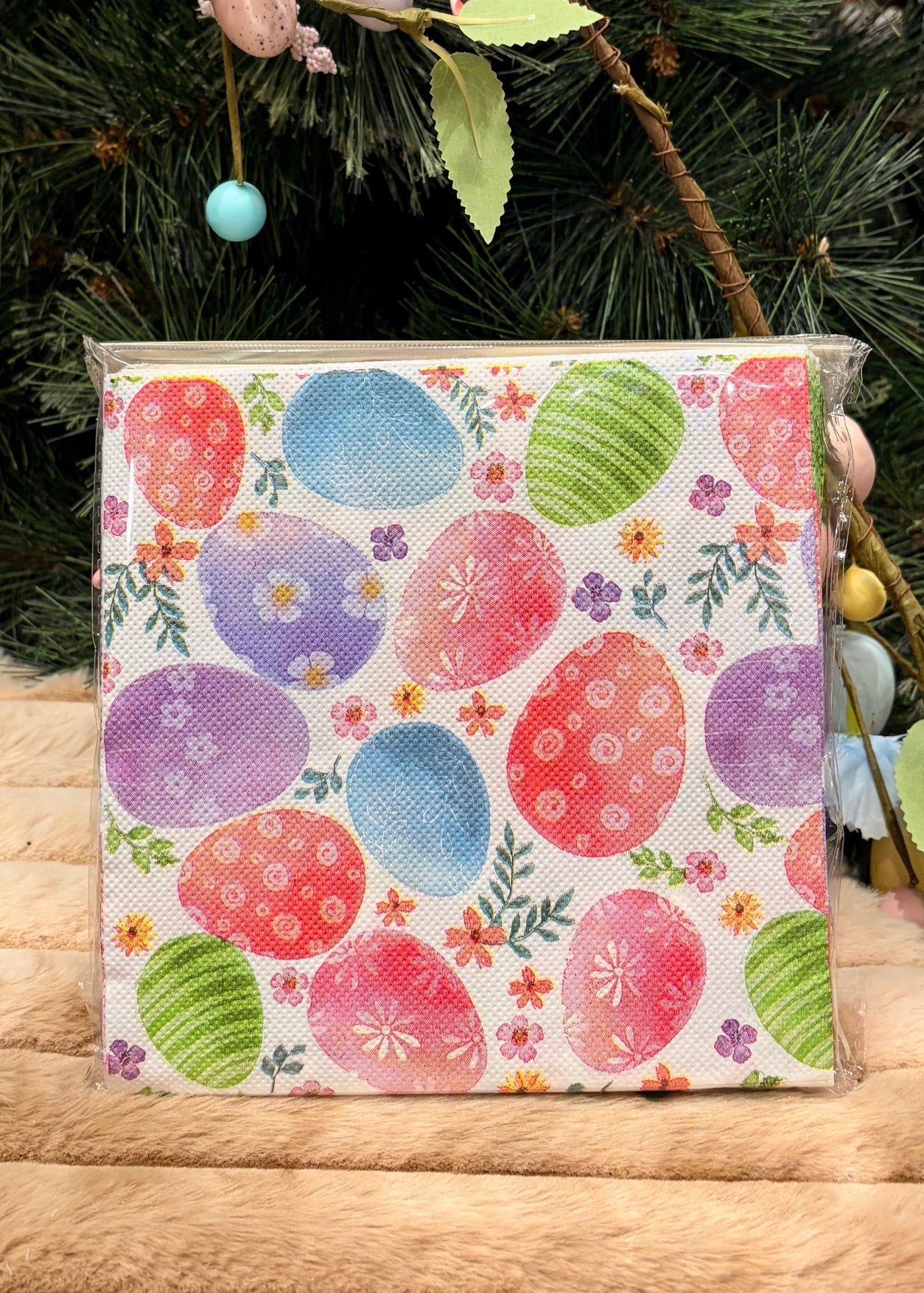 20PK 2 PLY EASTER EGG NAPKINS EA62010