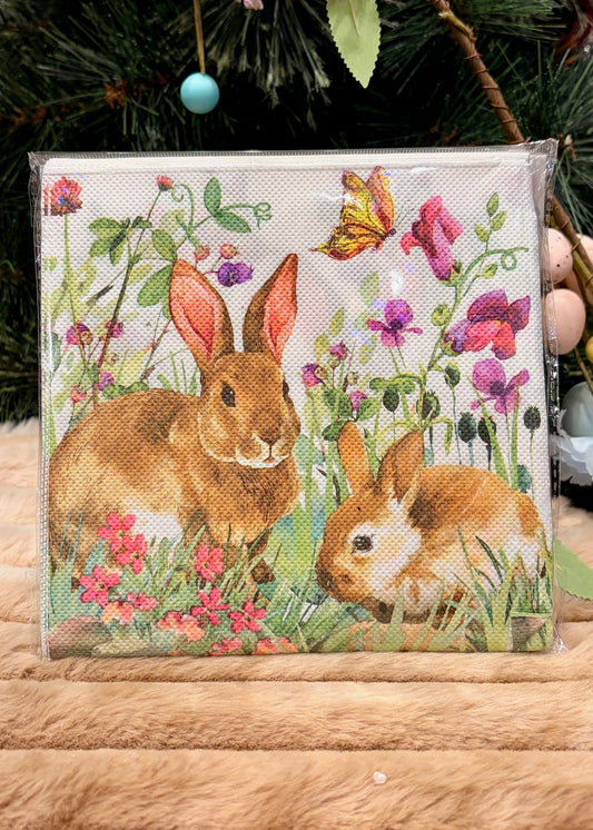 20PK 2 PLY EASTER BUNNY NAPKINS EA62027