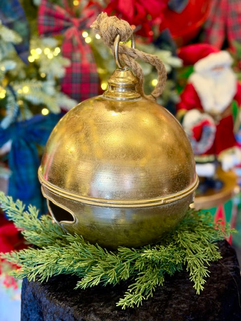 ANTIQUE GOLD METAL BELL X487167