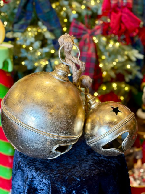 16.5X25CM GOLD METAL BELL X487174