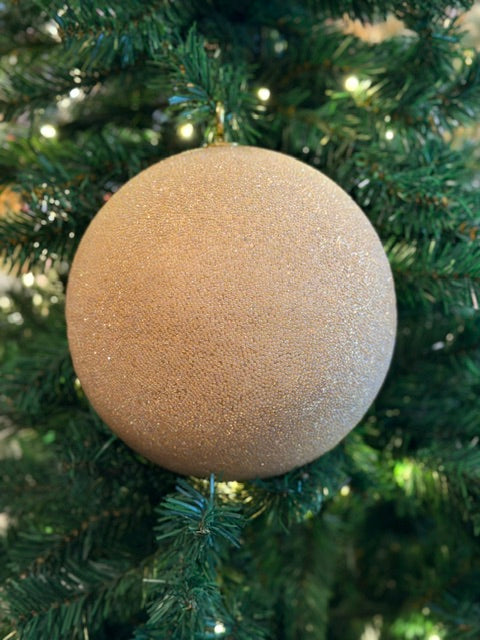 20CM GOLD BEADED BALL X494042