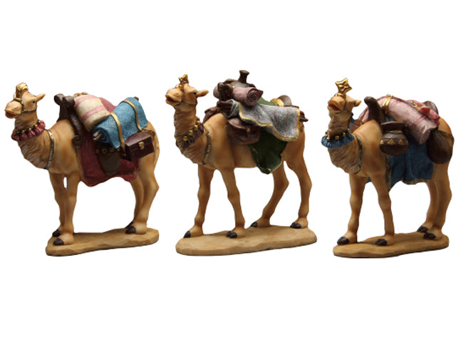 SET OF 3 CAMELS FOR NATIVITY 14CM - NST9483