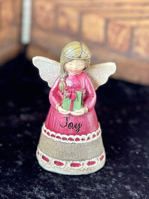 LITTLE BLESSINGS JOY ANGEL RED ST7047
