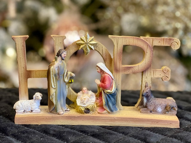 HOPE NATIVITY PIECE NST10124