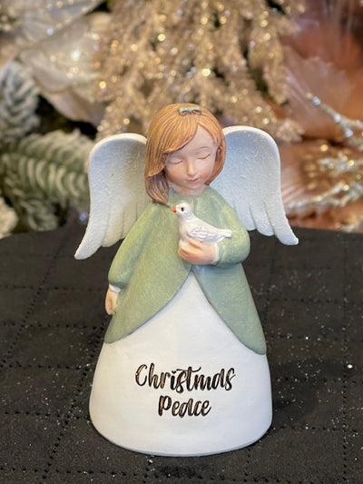 CHRISTMAS BLESSING ANGEL WITH DOVE ST10402