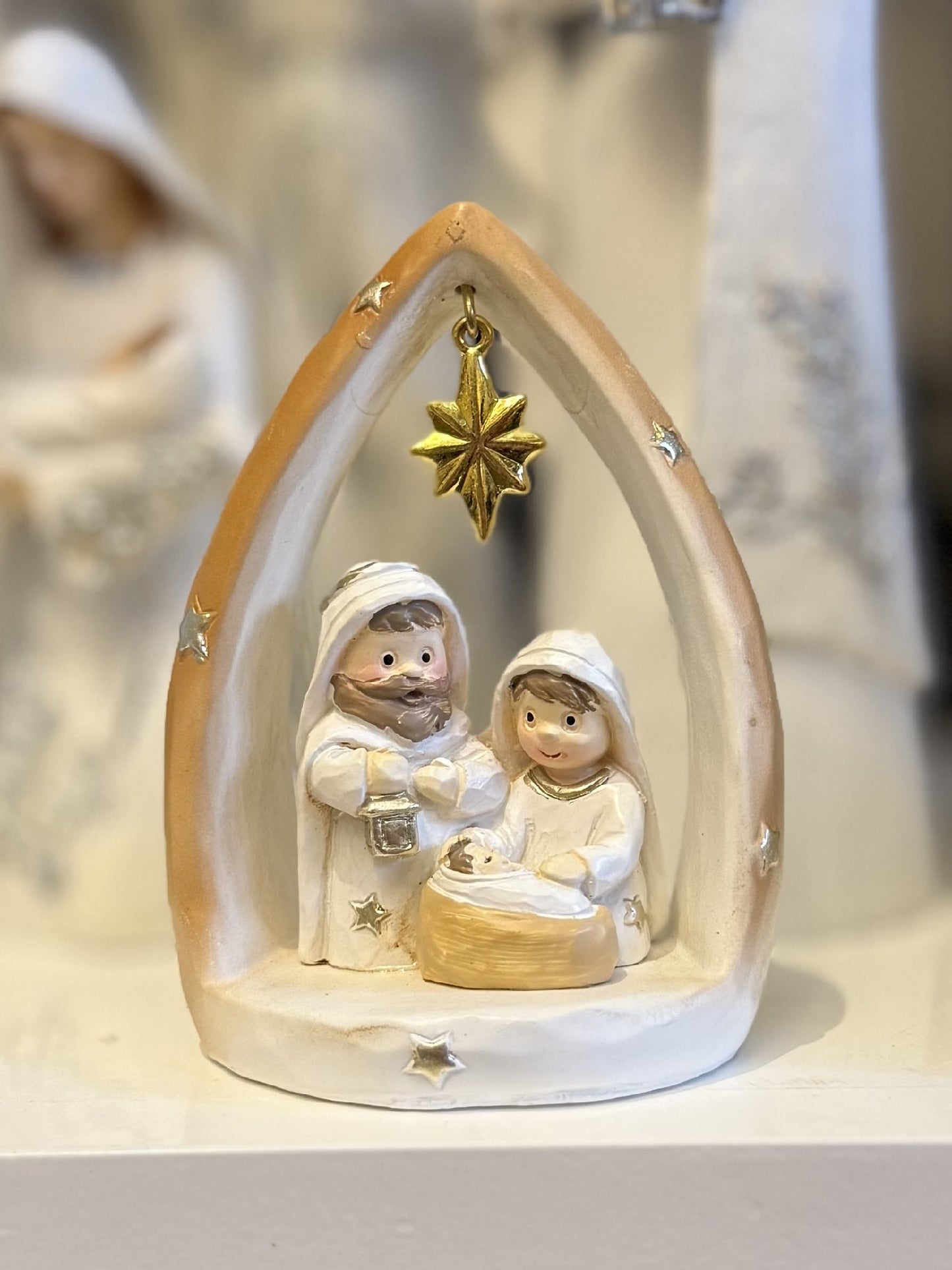 HOLY FAMILY ORNMENT - KIDDIE NST10469