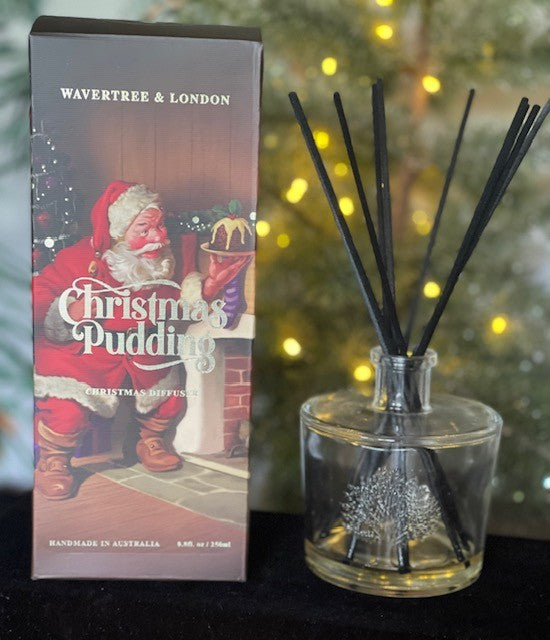 WAVERTREE & LONDON REED DIFFUSER - CHRISTMAS PUDDING