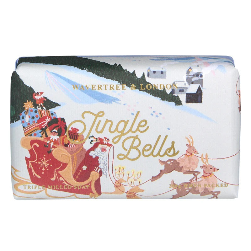 WAVERTREE & LONDON CHRISTMAS SOAP BAR - JINGLE BELLS