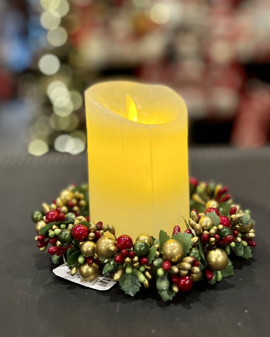 FLAMELESS CANDLE LARGE IVORY LA8118-1