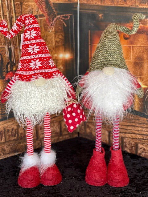 BERENBUR THE GNOME SNOWFLAKE HAT WITH EXTENDABLE LEGS LD4363-1