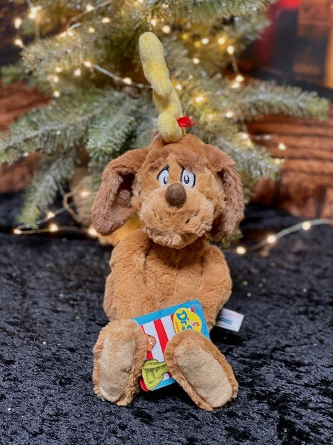 GRINCH'S MAX THE DOG PLUSH AUDR01