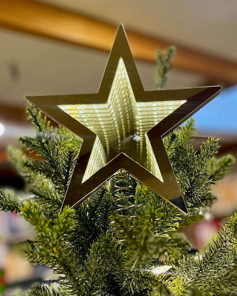 GOLD INFINITY LIGHT STAR TOPPER XINF10