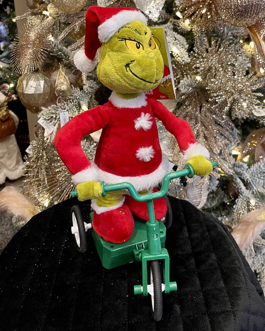 GRINCH ON TRICYCLE ANIMATED MUSICAL XGR06