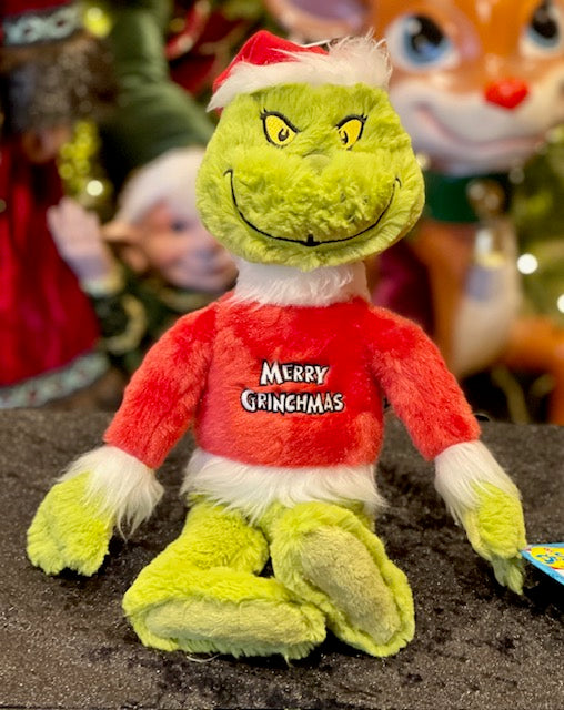 GRINCH WITH MERRY CHRISTMAS JUMPER AUDR07