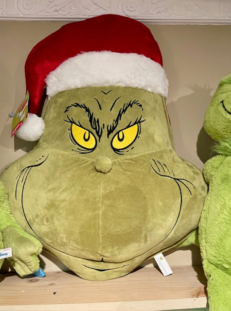 LARGE WALL HANGING GRINCH FACE XGR41