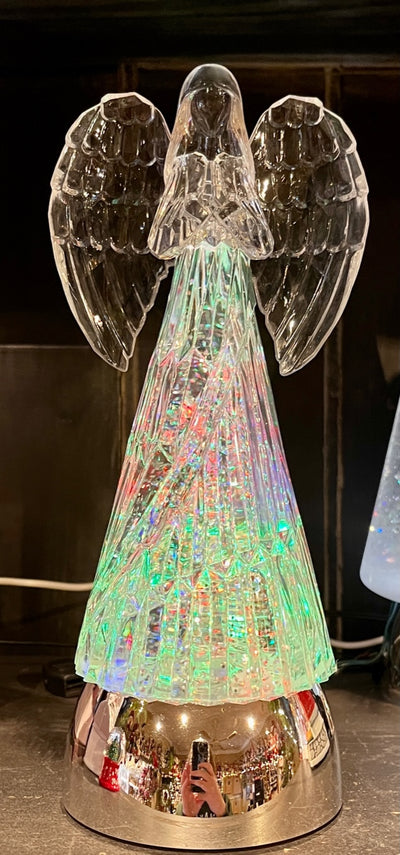 GLITTER LANTERN - COLOUR CHANGING ANGEL XAC470